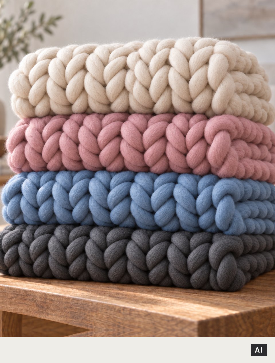 Een stapel Knussies in alle kleuren (met AI gemaakt beeld)